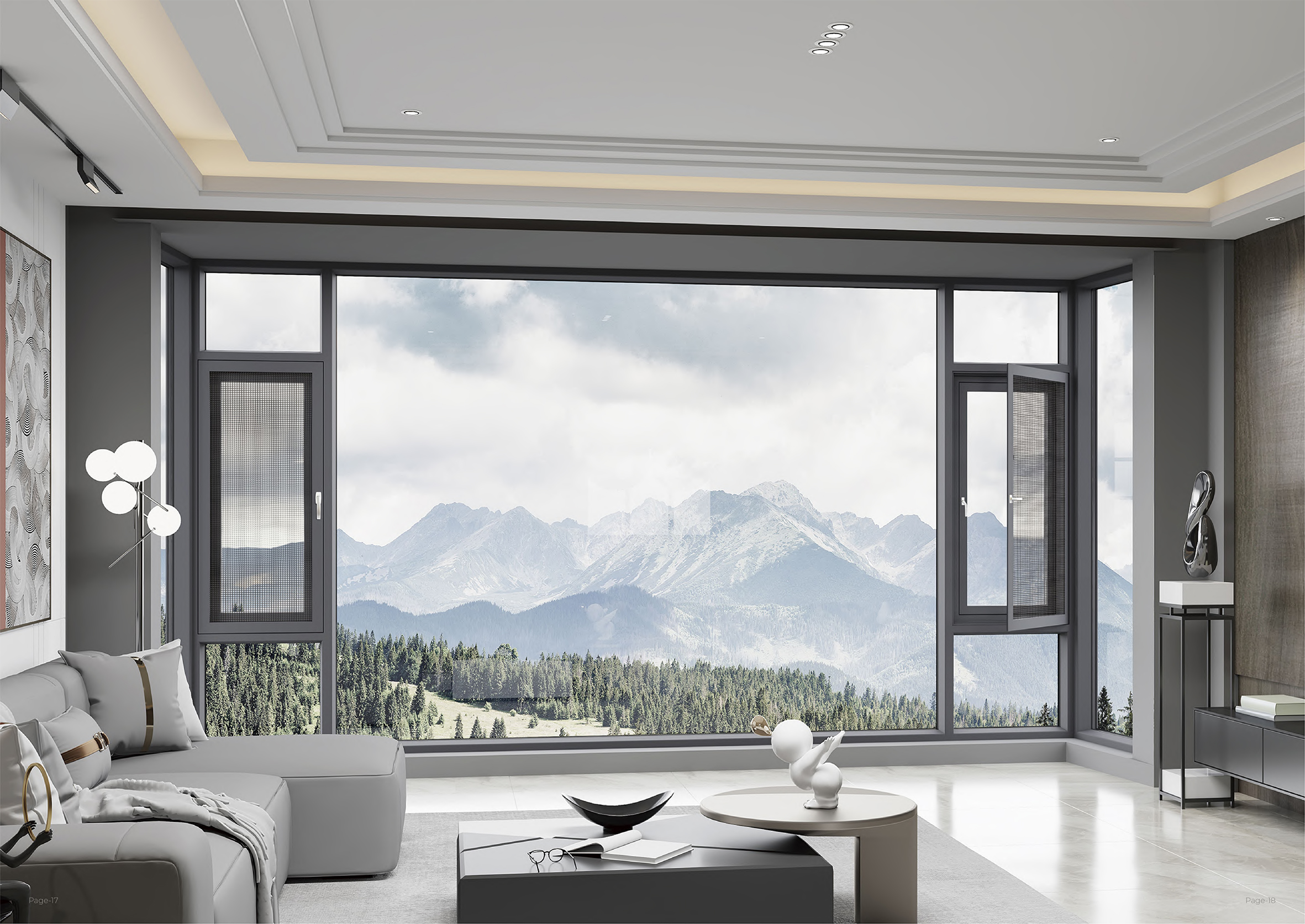 尚景112幕墙六孔四腔体